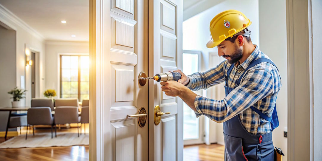 Necesitas reparar una puerta de madera descolgada, Cerrajero Madrid, Urgencias 24Horas y desplazamiento gratuito